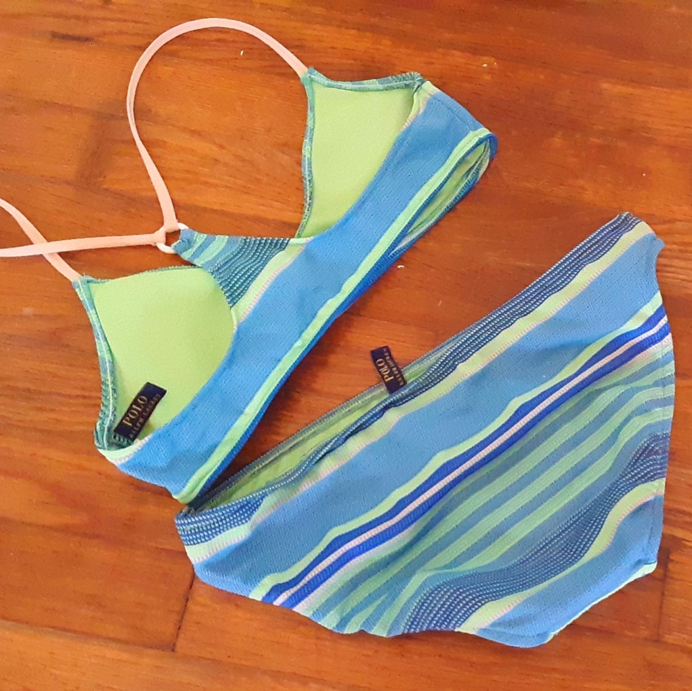 Ralph Lauren Polo 2 Piece bathing suit.
